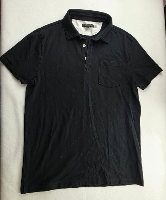 Banana Republic Other - Banana Republic Performance Pique Polo Short Sleeve Black Size Medium